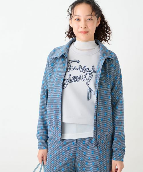 CARA O CRUZ / キャラ・オ・クルス その他アウター | 洗える ジャカードジャケット【産地ナブル】【セットアップ対応商品】 | 詳細16