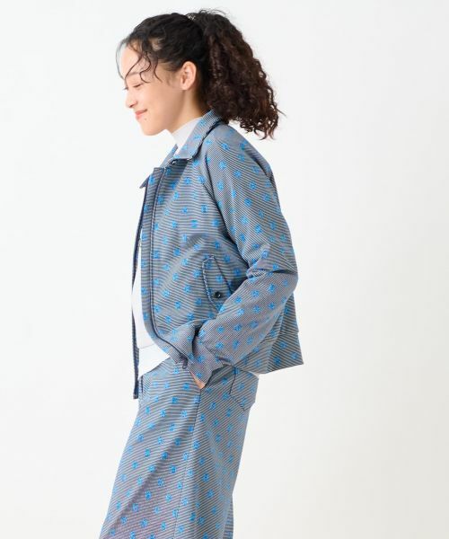 CARA O CRUZ / キャラ・オ・クルス その他アウター | 洗える ジャカードジャケット【産地ナブル】【セットアップ対応商品】 | 詳細18