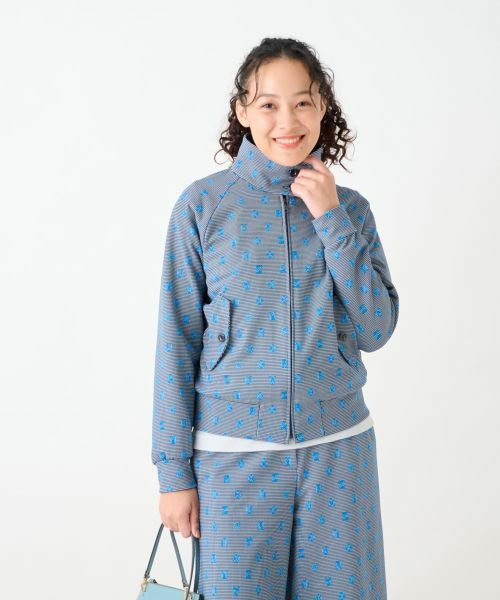 CARA O CRUZ / キャラ・オ・クルス その他アウター | 洗える ジャカードジャケット【産地ナブル】【セットアップ対応商品】 | 詳細22