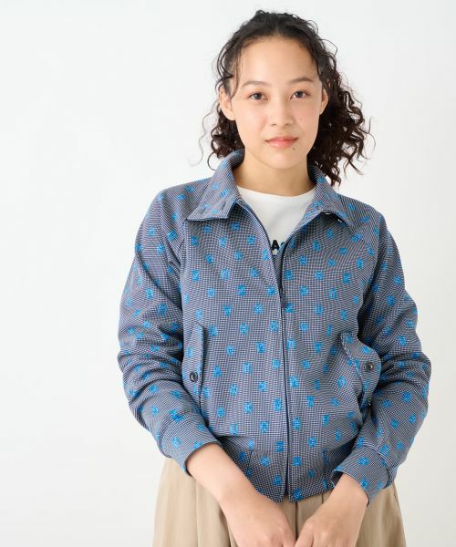 CARA O CRUZ / キャラ・オ・クルス その他アウター | 洗える ジャカードジャケット【産地ナブル】【セットアップ対応商品】 | 詳細29