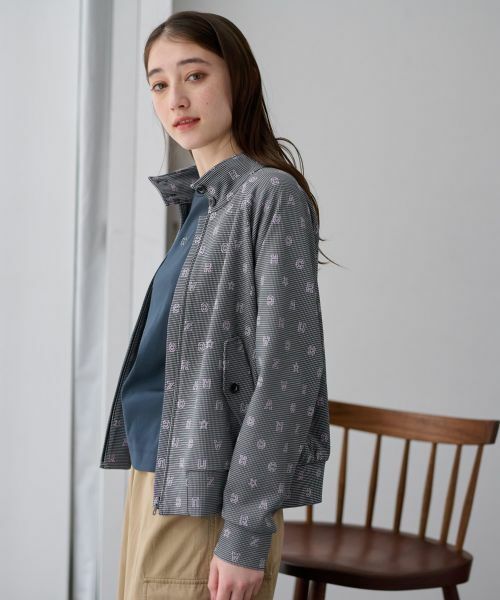 CARA O CRUZ / キャラ・オ・クルス その他アウター | 洗える ジャカードジャケット【産地ナブル】【セットアップ対応商品】 | 詳細3