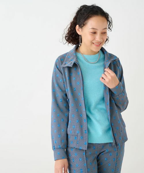 CARA O CRUZ / キャラ・オ・クルス その他アウター | 洗える ジャカードジャケット【産地ナブル】【セットアップ対応商品】 | 詳細9