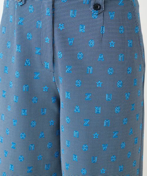 CARA O CRUZ / キャラ・オ・クルス ショート・ハーフ・半端丈パンツ | 洗える 後ろウエストゴム ジャカードハーフパンツ【産地ナブル】【セットアップ対応商品】 | 詳細23