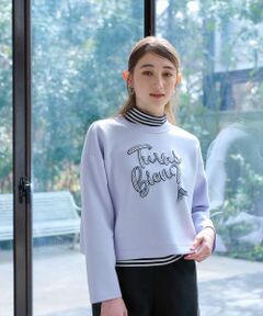 CARA O CRUZ / キャラ・オ・クルス スウェット | 洗える リボンディティールスウェット