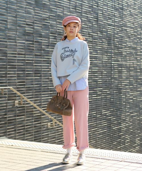 CARA O CRUZ / キャラ・オ・クルス スウェット | 洗える リボンディティールスウェット | 詳細13