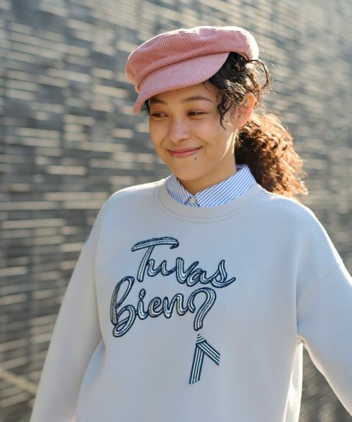 CARA O CRUZ / キャラ・オ・クルス スウェット | 洗える リボンディティールスウェット | 詳細27