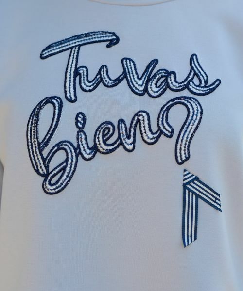 CARA O CRUZ / キャラ・オ・クルス スウェット | 洗える リボンディティールスウェット | 詳細29