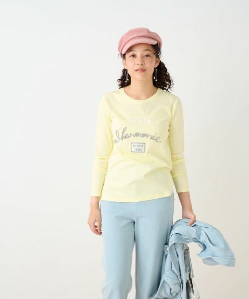 CARA O CRUZ / キャラ・オ・クルス カットソー | 洗える ロゴTシャツ | 詳細17