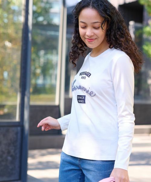 CARA O CRUZ / キャラ・オ・クルス カットソー | 洗える ロゴTシャツ | 詳細2