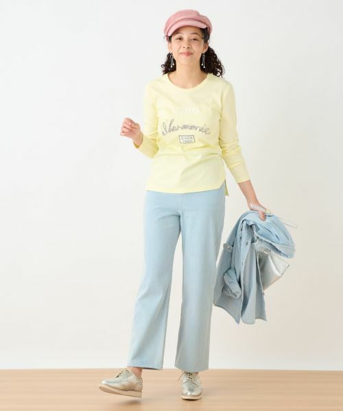 CARA O CRUZ / キャラ・オ・クルス カットソー | 洗える ロゴTシャツ | 詳細20