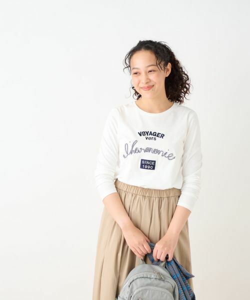 CARA O CRUZ / キャラ・オ・クルス カットソー | 洗える ロゴTシャツ | 詳細23