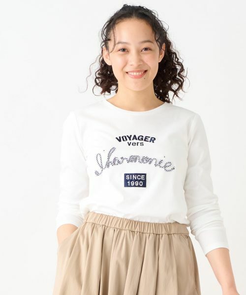 CARA O CRUZ / キャラ・オ・クルス カットソー | 洗える ロゴTシャツ | 詳細24