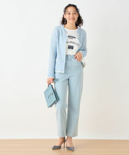 CARA O CRUZ / キャラ・オ・クルス カットソー | 洗える ロゴTシャツ | 詳細29