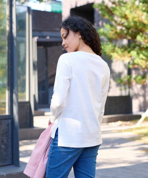 CARA O CRUZ / キャラ・オ・クルス カットソー | 洗える ロゴTシャツ | 詳細4