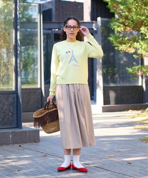 CARA O CRUZ / キャラ・オ・クルス ニット・セーター | 洗える エッフェル塔ニット | 詳細13