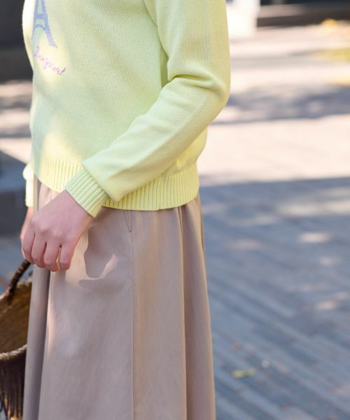 CARA O CRUZ / キャラ・オ・クルス ニット・セーター | 洗える エッフェル塔ニット | 詳細18