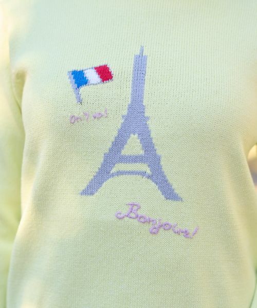 CARA O CRUZ / キャラ・オ・クルス ニット・セーター | 洗える エッフェル塔ニット | 詳細19