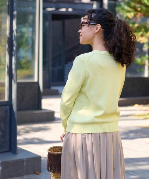 CARA O CRUZ / キャラ・オ・クルス ニット・セーター | 洗える エッフェル塔ニット | 詳細8