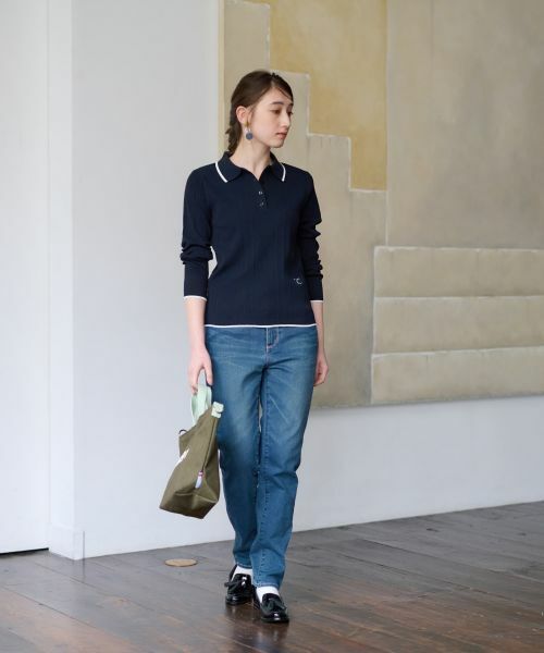 CARA O CRUZ / キャラ・オ・クルス ポロシャツ | 【UV加工 洗える】リブニットポロシャツ | 詳細10