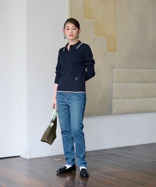 CARA O CRUZ / キャラ・オ・クルス ポロシャツ | 【UV加工 洗える】リブニットポロシャツ | 詳細11