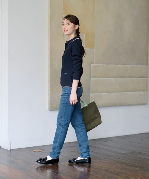 CARA O CRUZ / キャラ・オ・クルス ポロシャツ | 【UV加工 洗える】リブニットポロシャツ | 詳細12