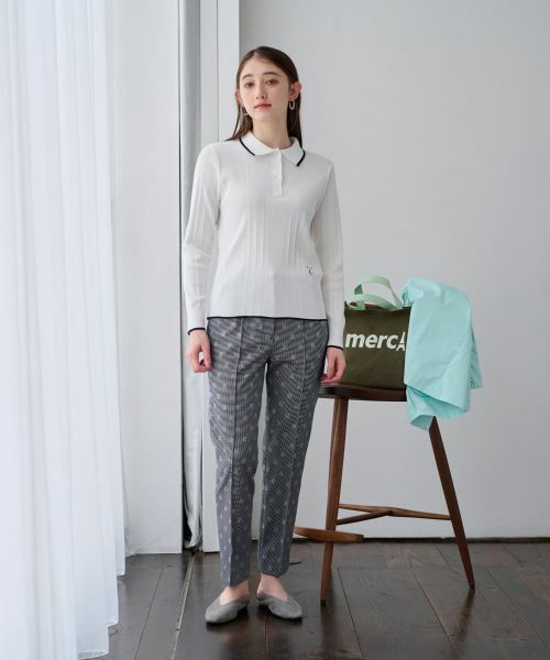 CARA O CRUZ / キャラ・オ・クルス ポロシャツ | 【UV加工 洗える】リブニットポロシャツ | 詳細18