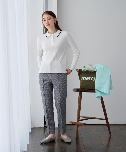 CARA O CRUZ / キャラ・オ・クルス ポロシャツ | 【UV加工 洗える】リブニットポロシャツ | 詳細19