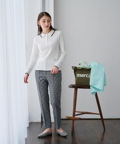 CARA O CRUZ / キャラ・オ・クルス ポロシャツ | 【UV加工 洗える】リブニットポロシャツ | 詳細20