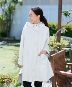 CARA O CRUZ / キャラ・オ・クルス その他アウター | 【撥水 洗える】 フーデットコート