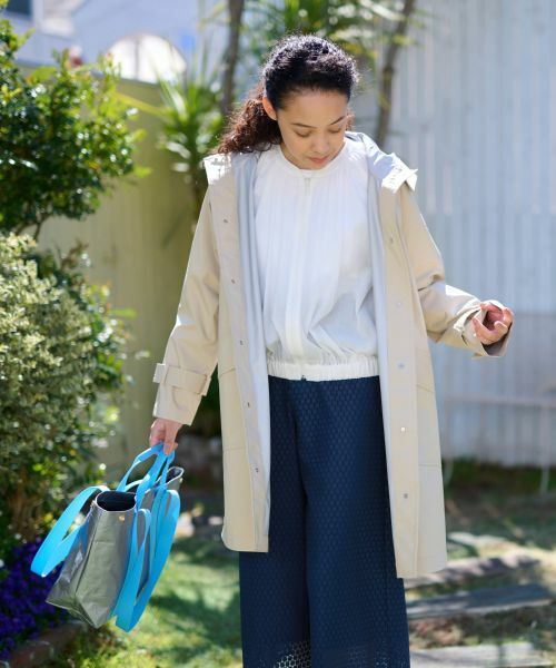 CARA O CRUZ / キャラ・オ・クルス その他アウター | 【撥水 洗える】 フーデットコート | 詳細10