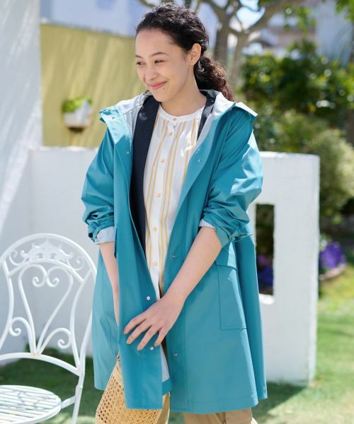 CARA O CRUZ / キャラ・オ・クルス その他アウター | 【撥水 洗える】 フーデットコート | 詳細18