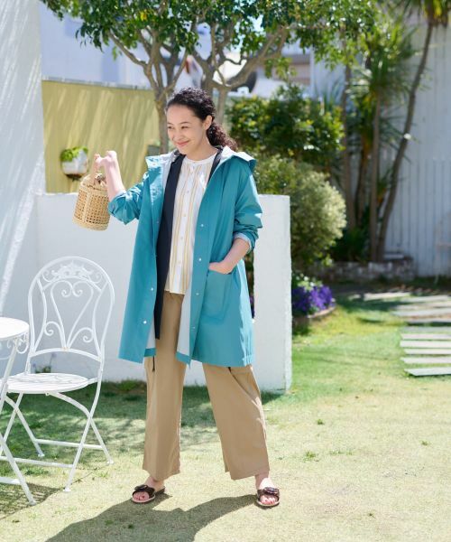 CARA O CRUZ / キャラ・オ・クルス その他アウター | 【撥水 洗える】 フーデットコート | 詳細21