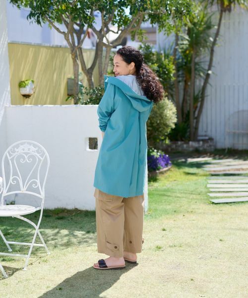 CARA O CRUZ / キャラ・オ・クルス その他アウター | 【撥水 洗える】 フーデットコート | 詳細22