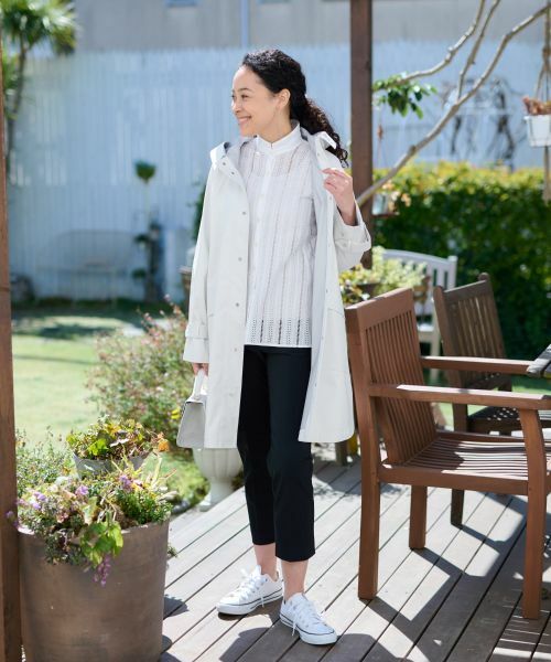 CARA O CRUZ / キャラ・オ・クルス その他アウター | 【撥水 洗える】 フーデットコート | 詳細28