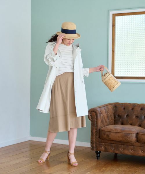 CARA O CRUZ / キャラ・オ・クルス その他アウター | 【撥水 洗える】 フーデットコート | 詳細6