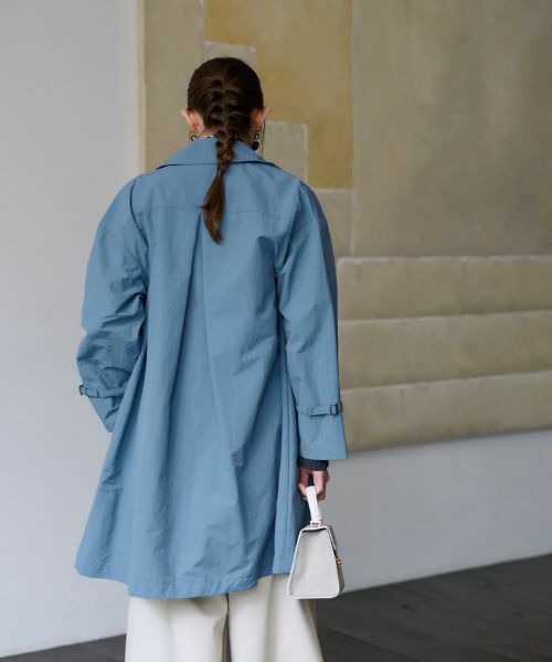 CARA O CRUZ / キャラ・オ・クルス その他アウター | 撥水 ガンフラップコート | 詳細11