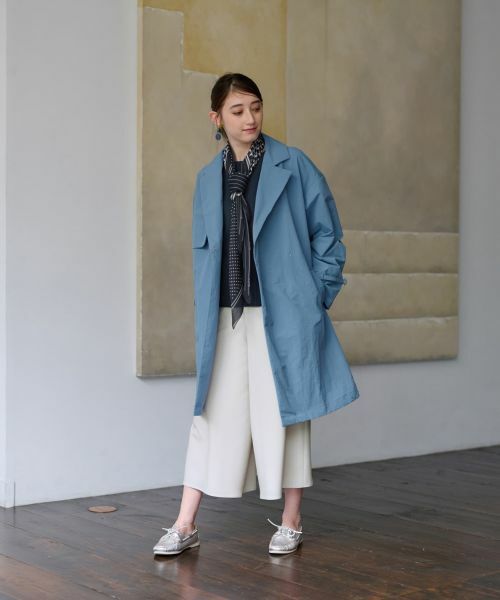 CARA O CRUZ / キャラ・オ・クルス その他アウター | 撥水 ガンフラップコート | 詳細14