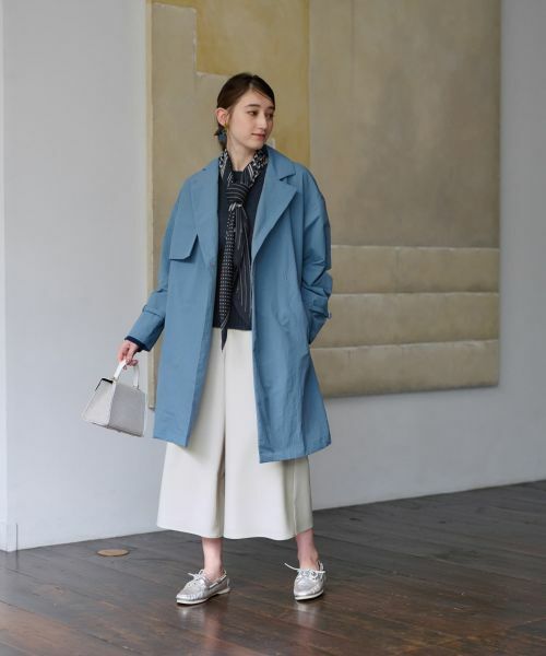 CARA O CRUZ / キャラ・オ・クルス その他アウター | 撥水 ガンフラップコート | 詳細15