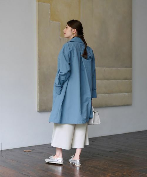 CARA O CRUZ / キャラ・オ・クルス その他アウター | 撥水 ガンフラップコート | 詳細16