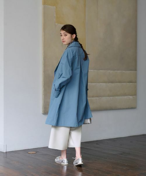 CARA O CRUZ / キャラ・オ・クルス その他アウター | 撥水 ガンフラップコート | 詳細17