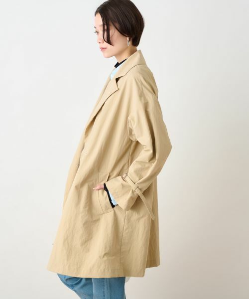 CARA O CRUZ / キャラ・オ・クルス その他アウター | 撥水 ガンフラップコート | 詳細21