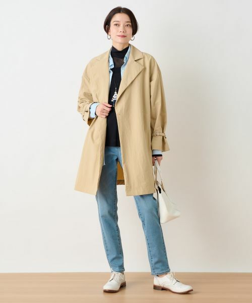 CARA O CRUZ / キャラ・オ・クルス その他アウター | 撥水 ガンフラップコート | 詳細27