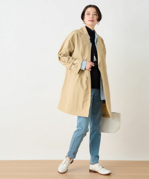 CARA O CRUZ / キャラ・オ・クルス その他アウター | 撥水 ガンフラップコート | 詳細28