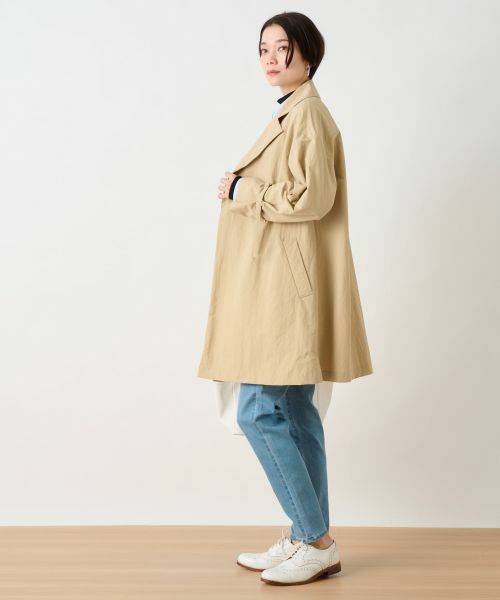 CARA O CRUZ / キャラ・オ・クルス その他アウター | 撥水 ガンフラップコート | 詳細30