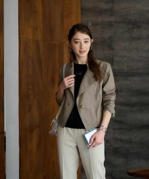 CARA O CRUZ / キャラ・オ・クルス その他アウター | スタンドカラージャケット | 詳細14