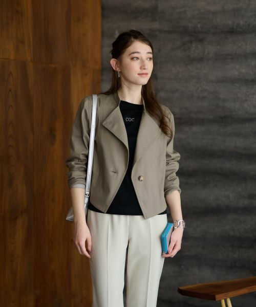 CARA O CRUZ / キャラ・オ・クルス その他アウター | スタンドカラージャケット | 詳細15