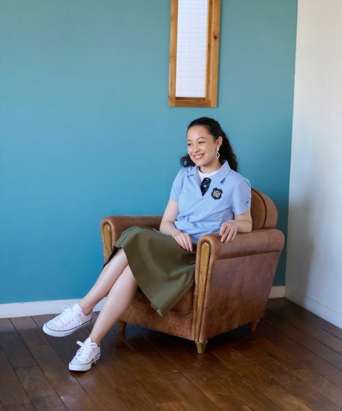 CARA O CRUZ / キャラ・オ・クルス ロング・マキシ丈スカート | 洗える ベルト付 後ろウエストゴム サイドプリーツスカート | 詳細22