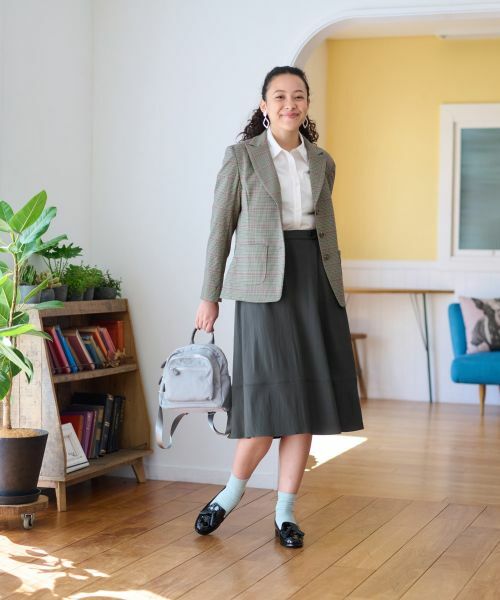 CARA O CRUZ / キャラ・オ・クルス ミニ・ひざ丈スカート | 後ろウエストゴム ミモレ丈スカート | 詳細16