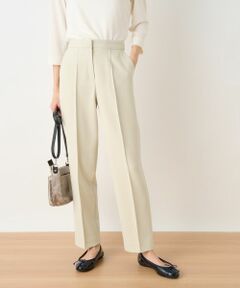 CARA O CRUZ / キャラ・オ・クルス その他パンツ | 洗える ウエスト伸縮のびのびテーパードパンツ