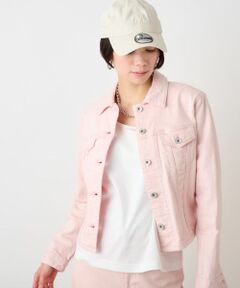 CARA O CRUZ / キャラ・オ・クルス テーラードジャケット | 洗える のびのびカラーGジャン【産地ナブル】